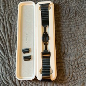Mens Apple Watch stainless steel band 42mm